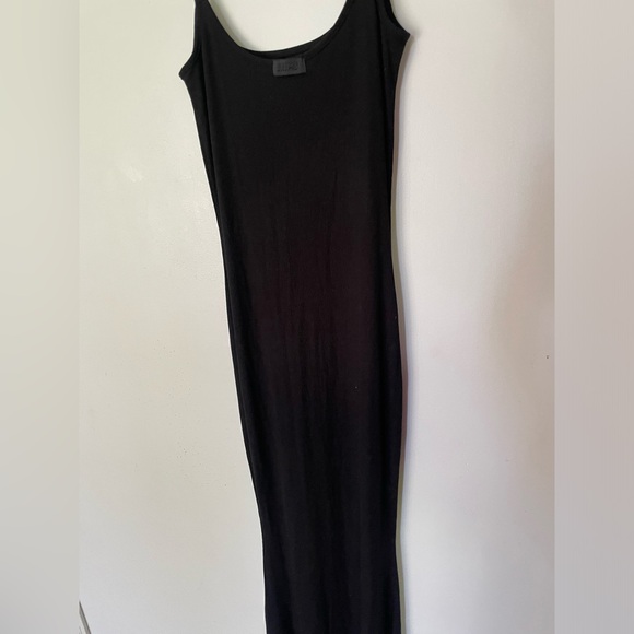SKIMS Black Lounge Sleeveless Maxi Dress L - Picture 5 of 6